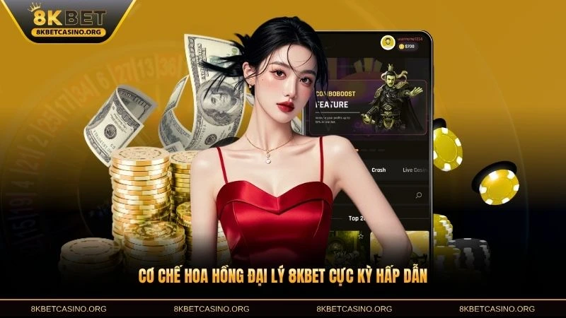Cơ chế hoa hồng đại lý 8KBET cực kỳ hấp dẫn