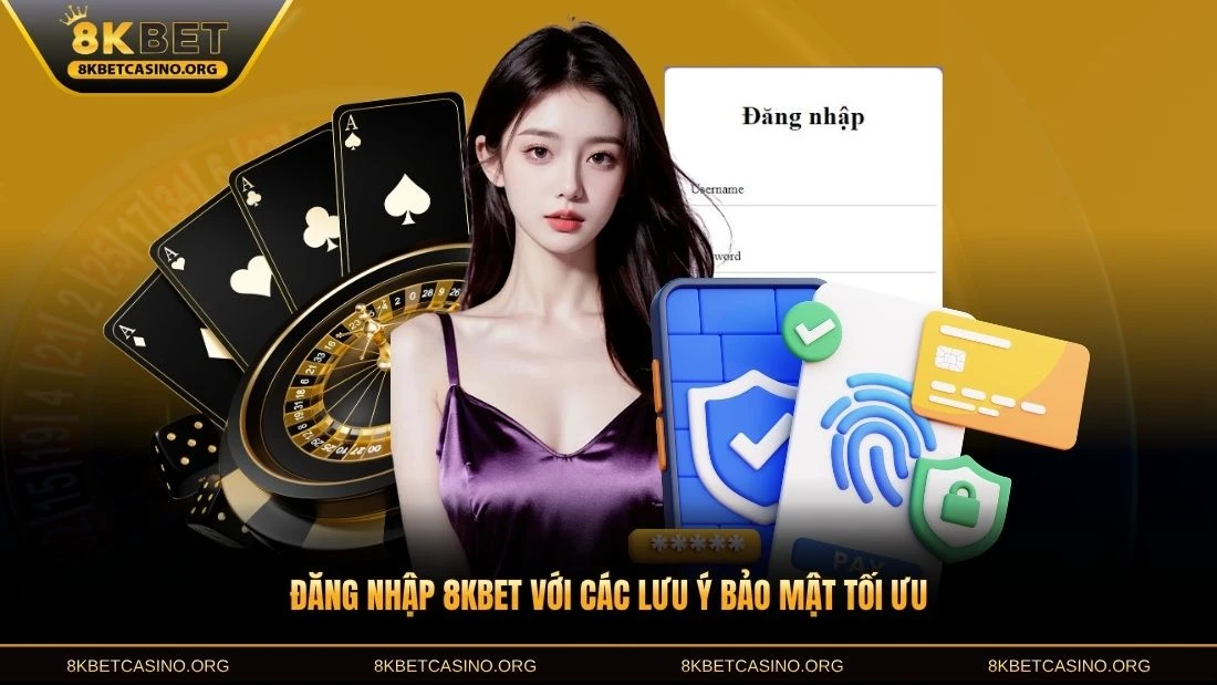 Đăng nhập 8KBET với các lưu ý bảo mật tối ưu