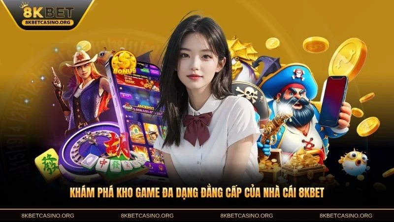 Khám phá kho game 8kbet